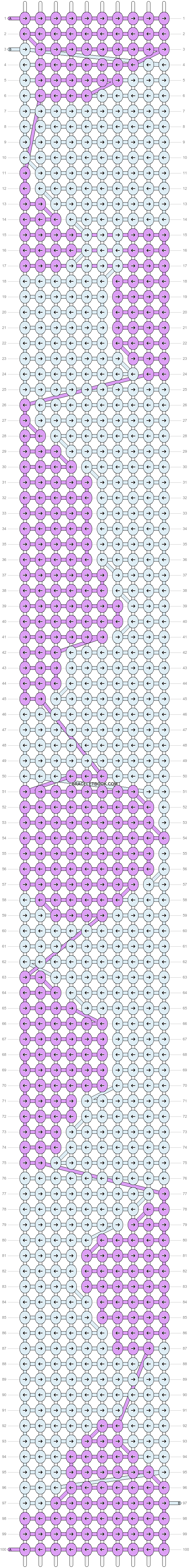 Alpha pattern #34178 variation #85046 pattern