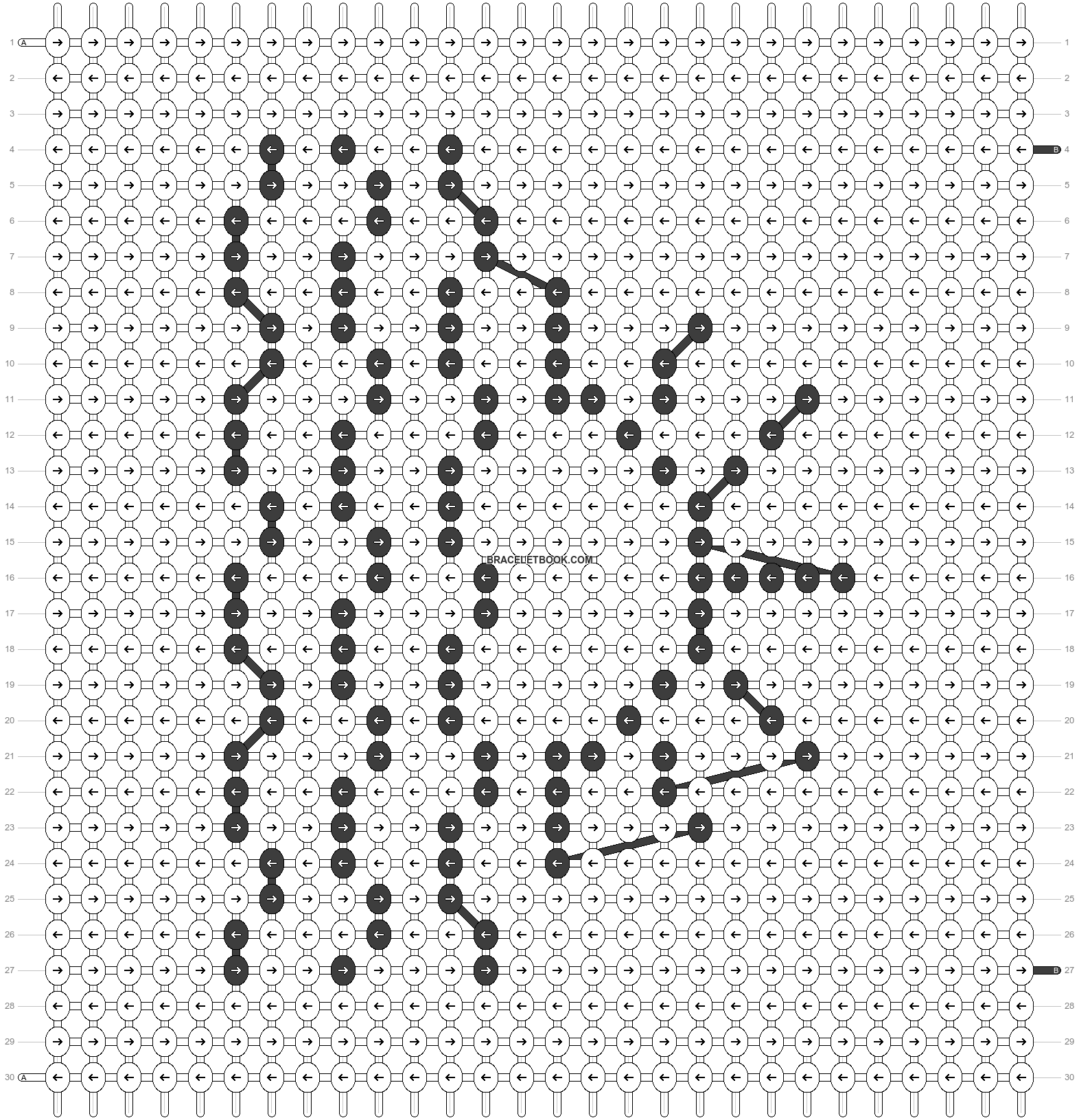 Alpha pattern #50260 variation #85465 pattern