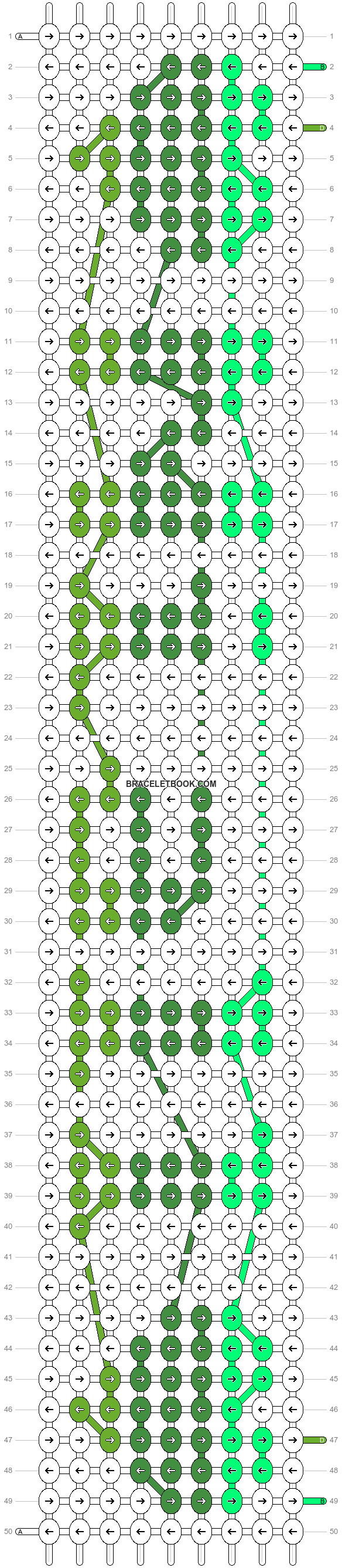 Alpha pattern #5539 variation #85995 pattern