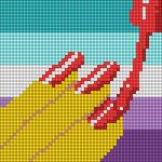 Alpha pattern #51990 variation #86335