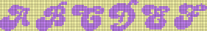 Alpha pattern #29763 variation #86504