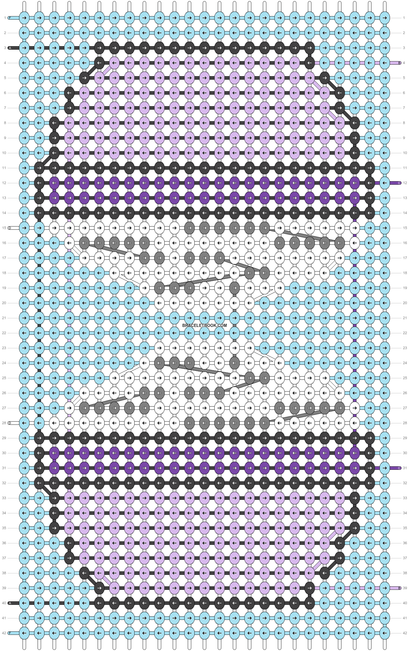 Alpha pattern #53006 variation #86767 pattern