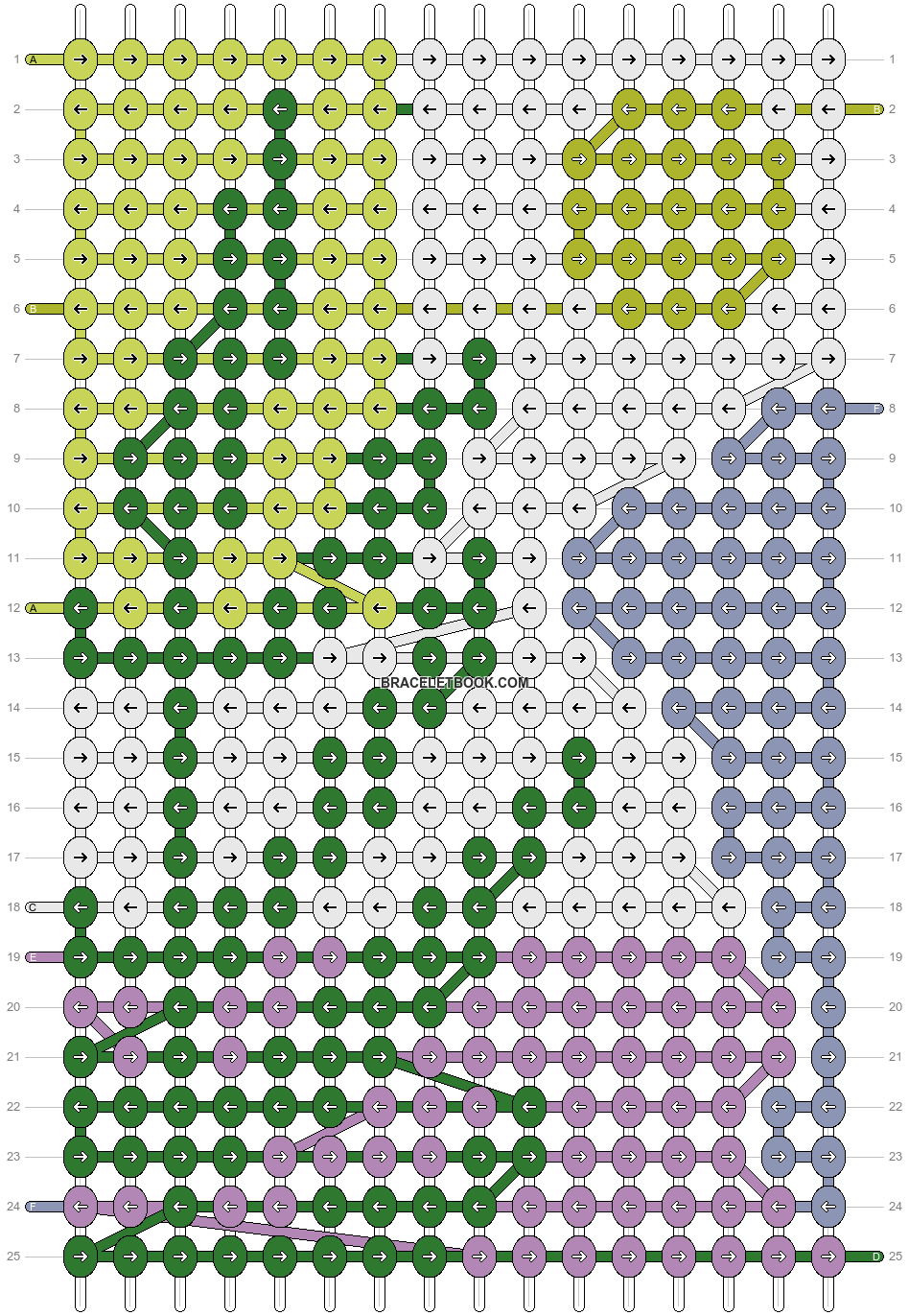 Alpha pattern #53003 variation #87057 pattern
