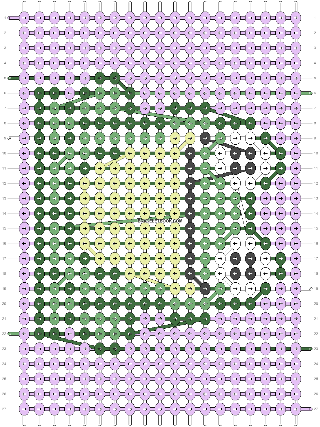Alpha pattern #23284 variation #87114 pattern