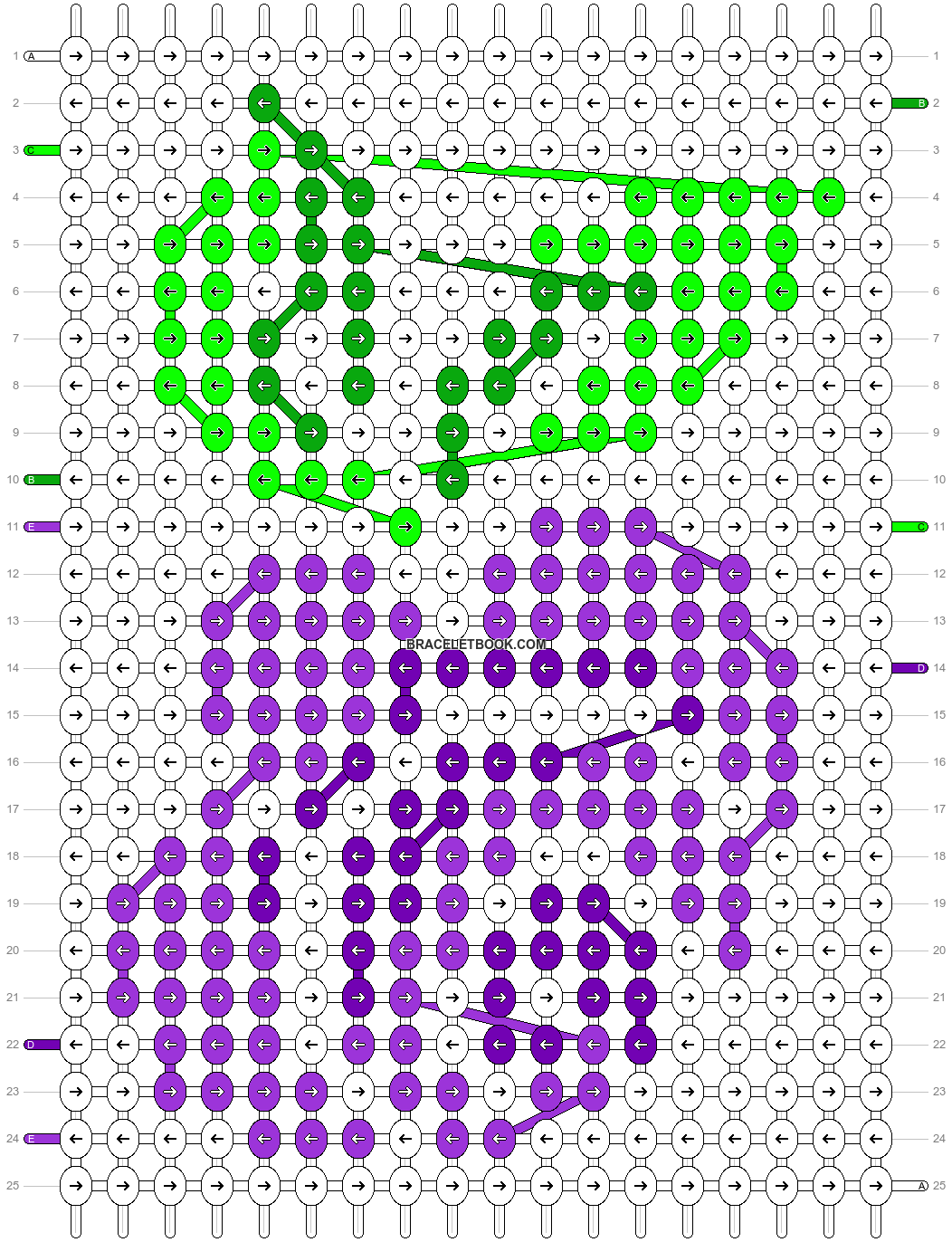 Alpha pattern #51017 variation #87558 pattern
