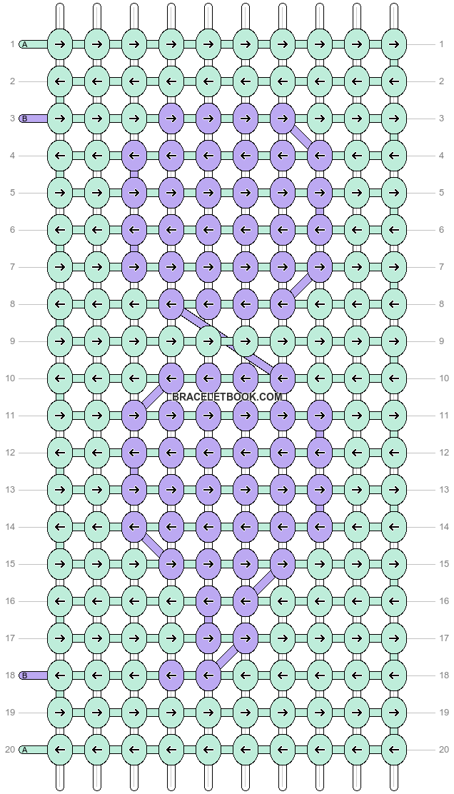 Alpha pattern #27560 variation #87649 pattern
