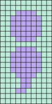 Alpha pattern #27560 variation #87649