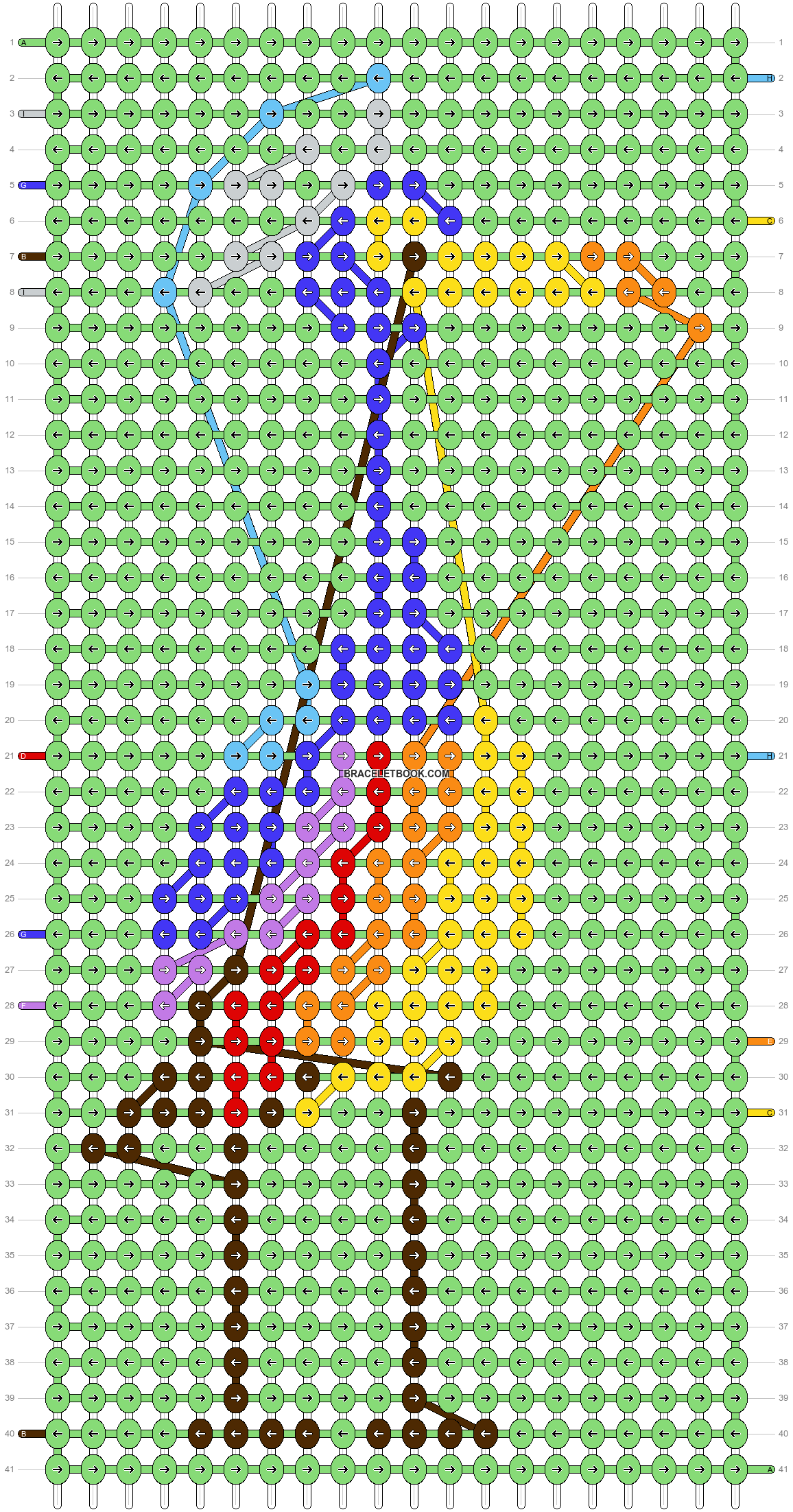 Alpha pattern #53263 variation #87695 pattern