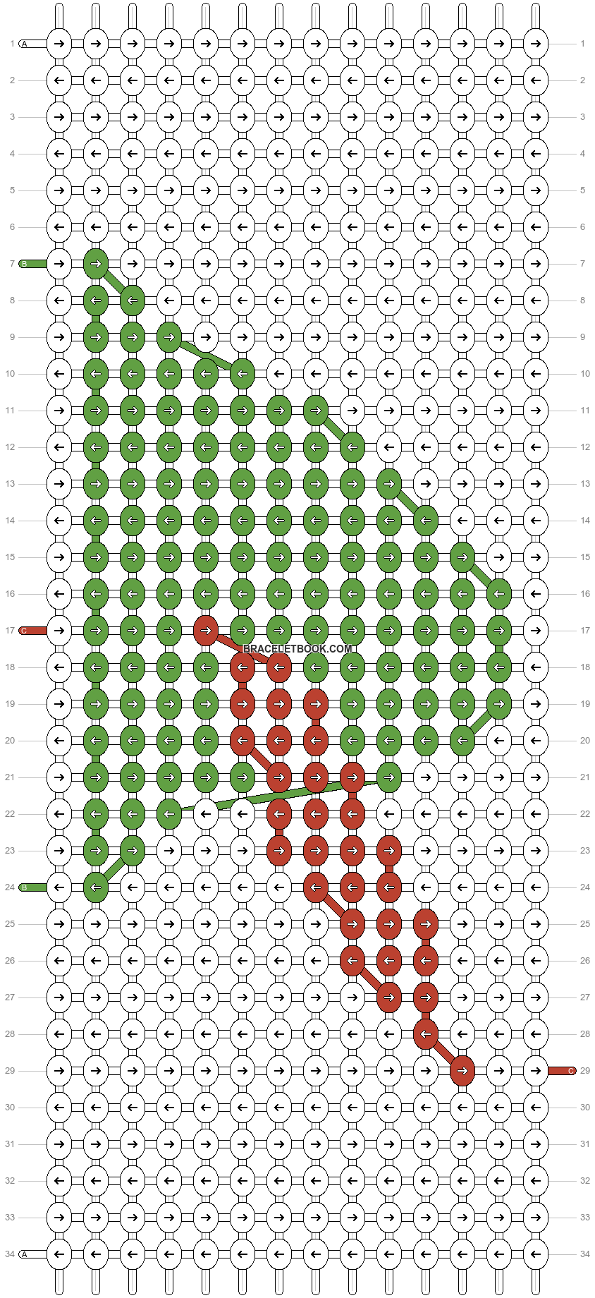 Alpha pattern #14260 variation #87720 pattern