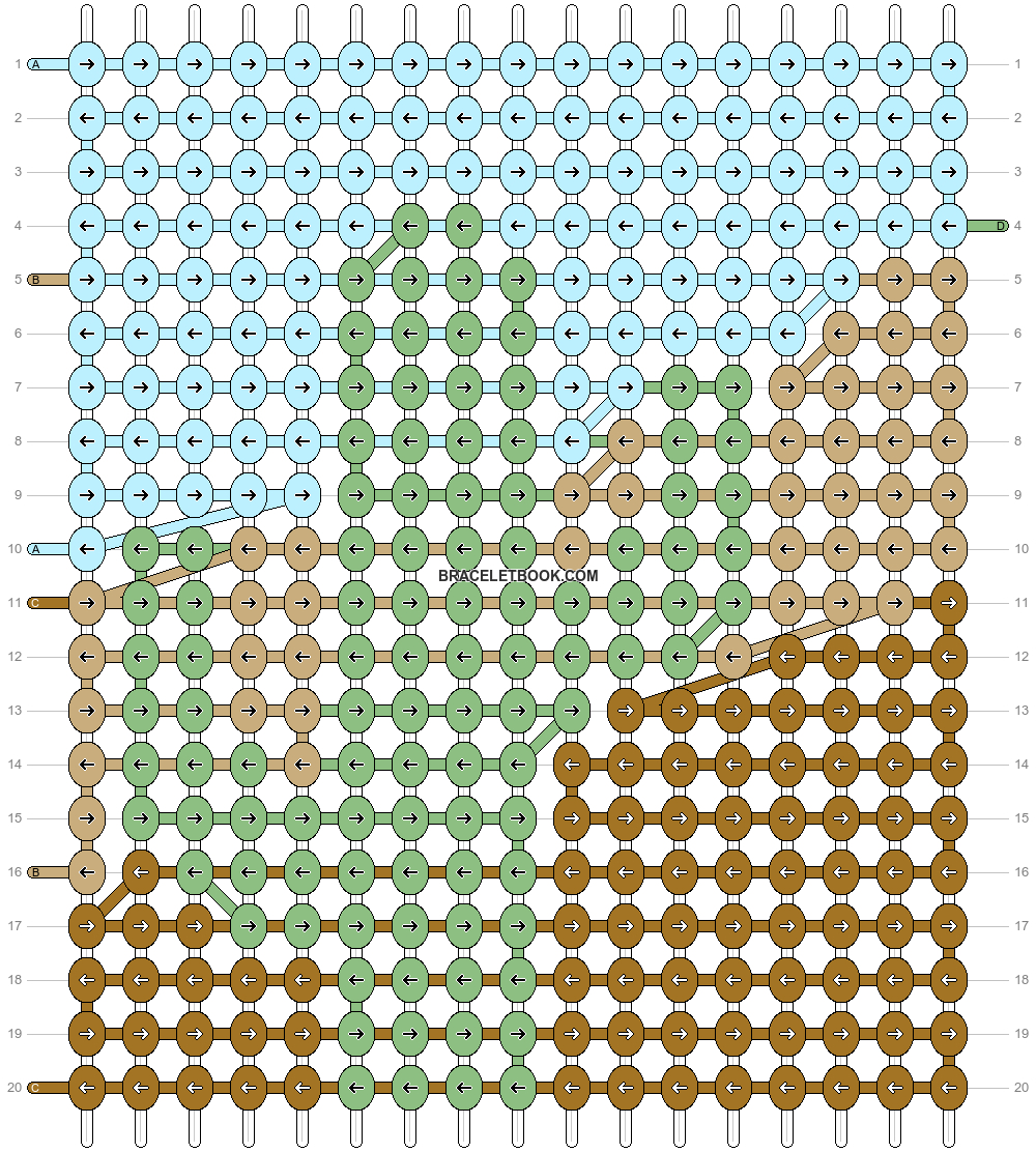 Alpha pattern #53109 variation #88062 pattern