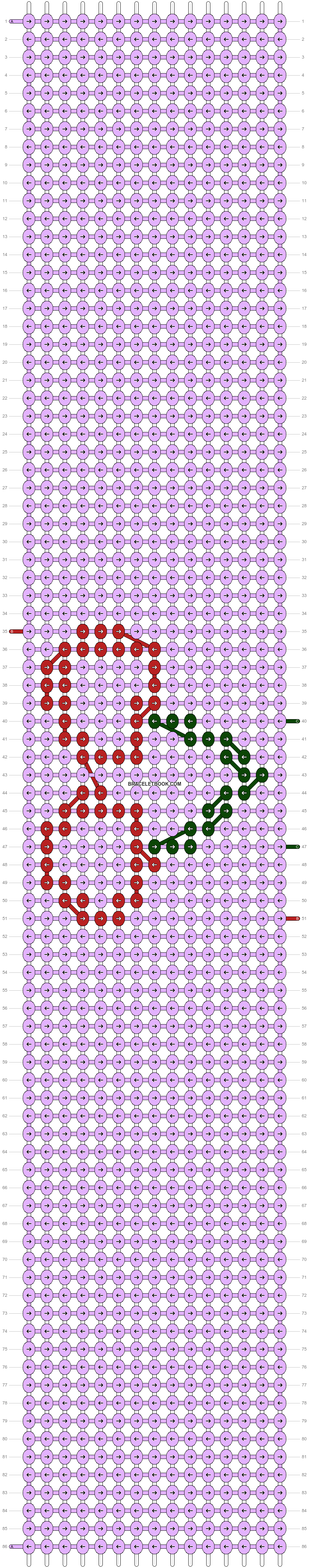 Alpha pattern #43291 variation #88328 pattern