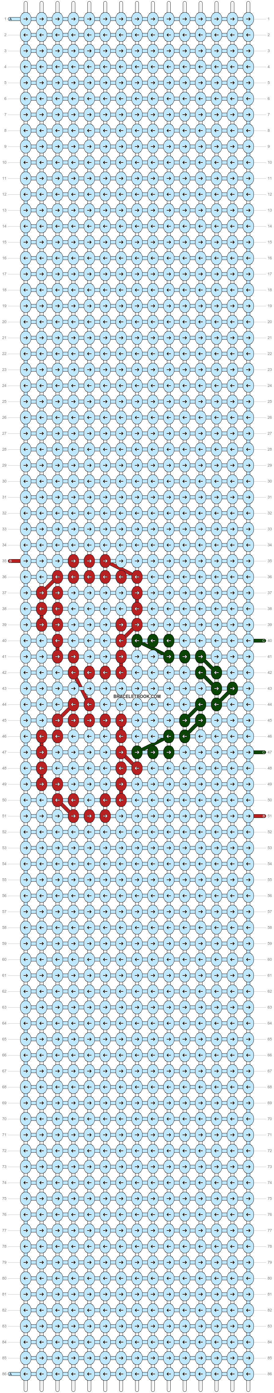 Alpha pattern #43291 variation #88333 pattern