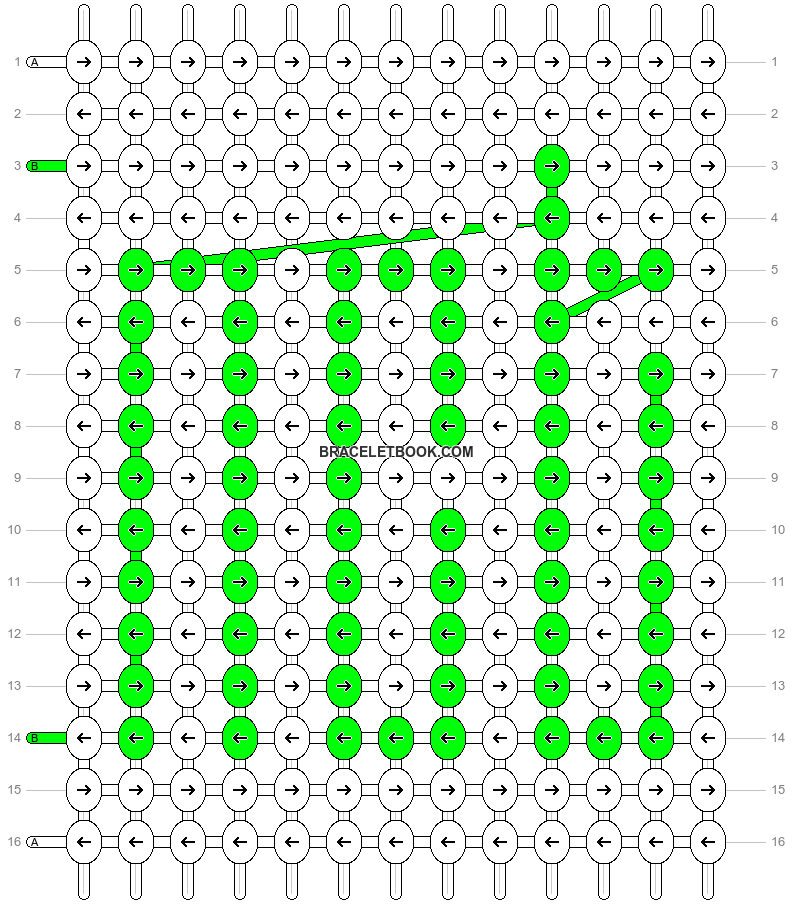 Alpha pattern #53353 variation #88343 pattern