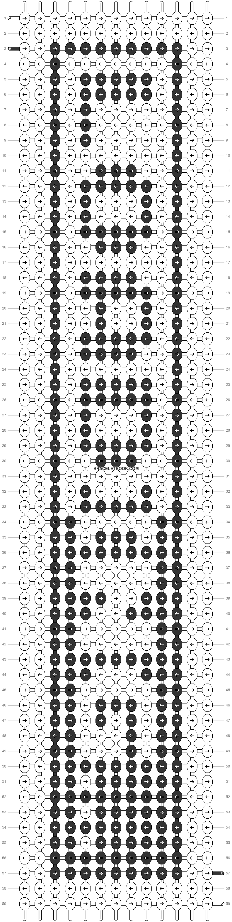 Alpha pattern #11516 variation #88371 pattern