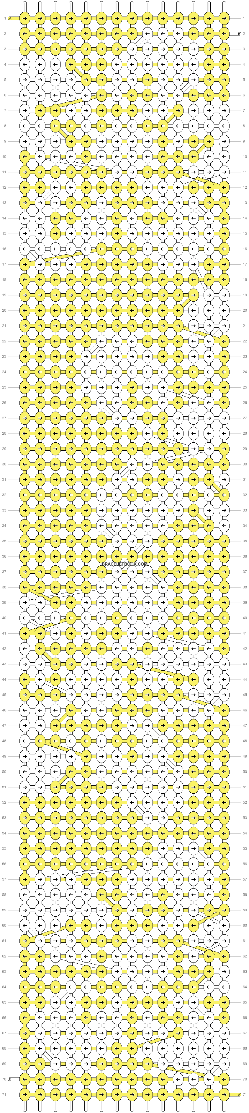Alpha pattern #4847 variation #89672 pattern