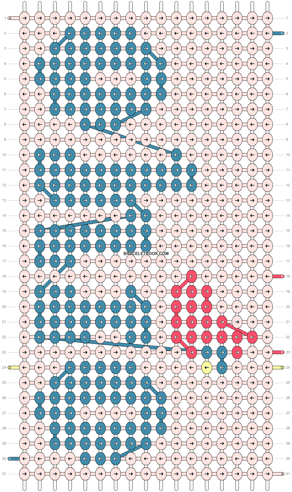 Alpha pattern #53750 variation #89749 pattern