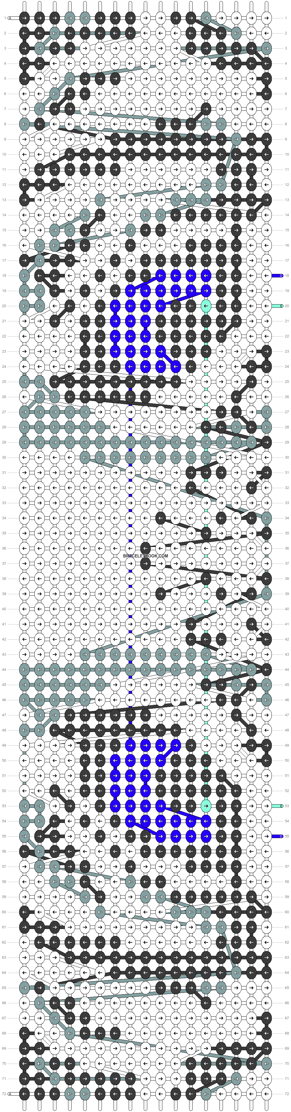 Alpha pattern #18657 variation #90023 pattern