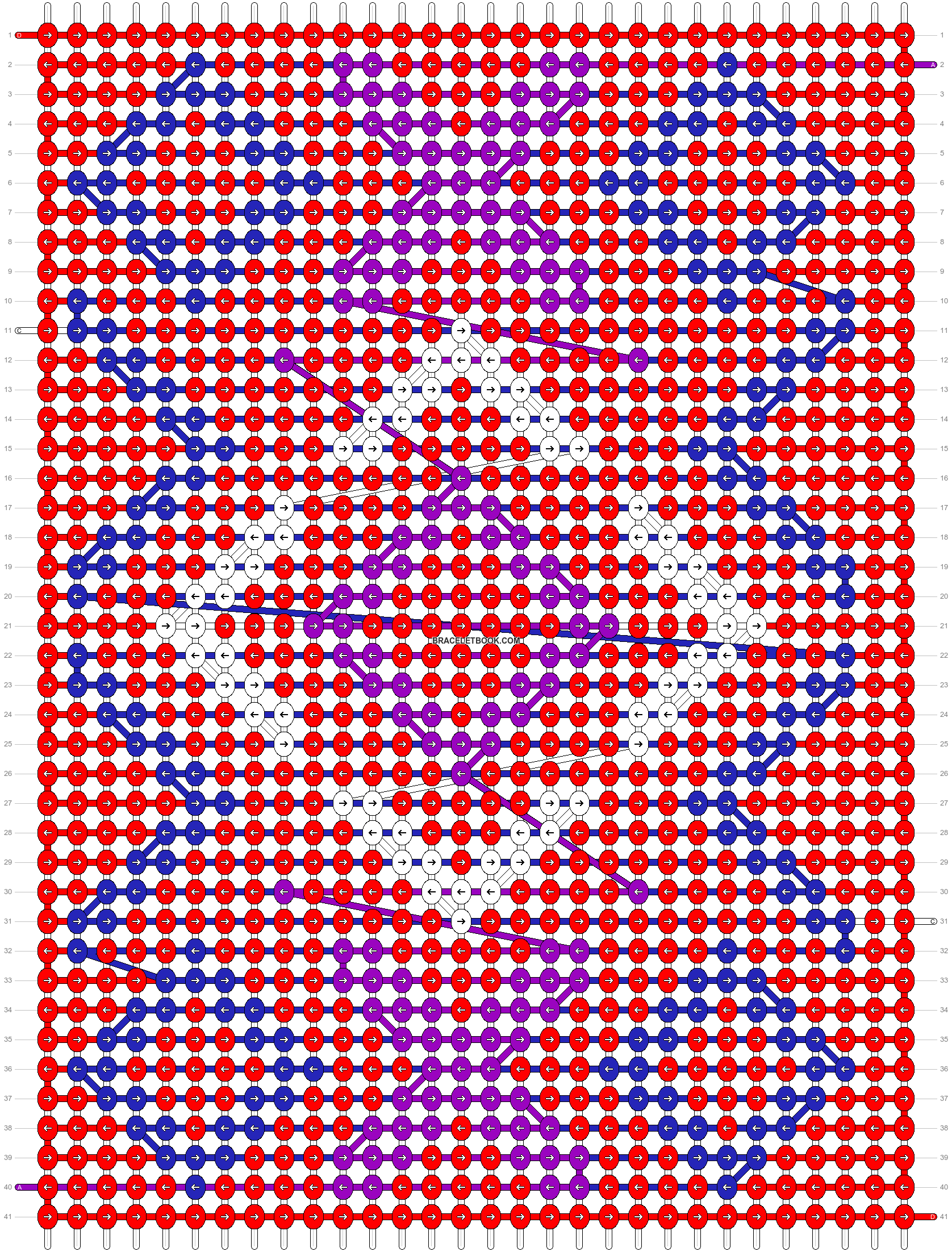 Alpha pattern #53781 variation #90044 pattern