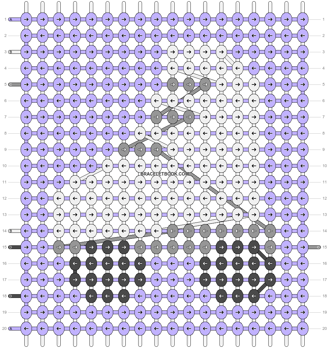 Alpha pattern #53777 variation #90221 pattern