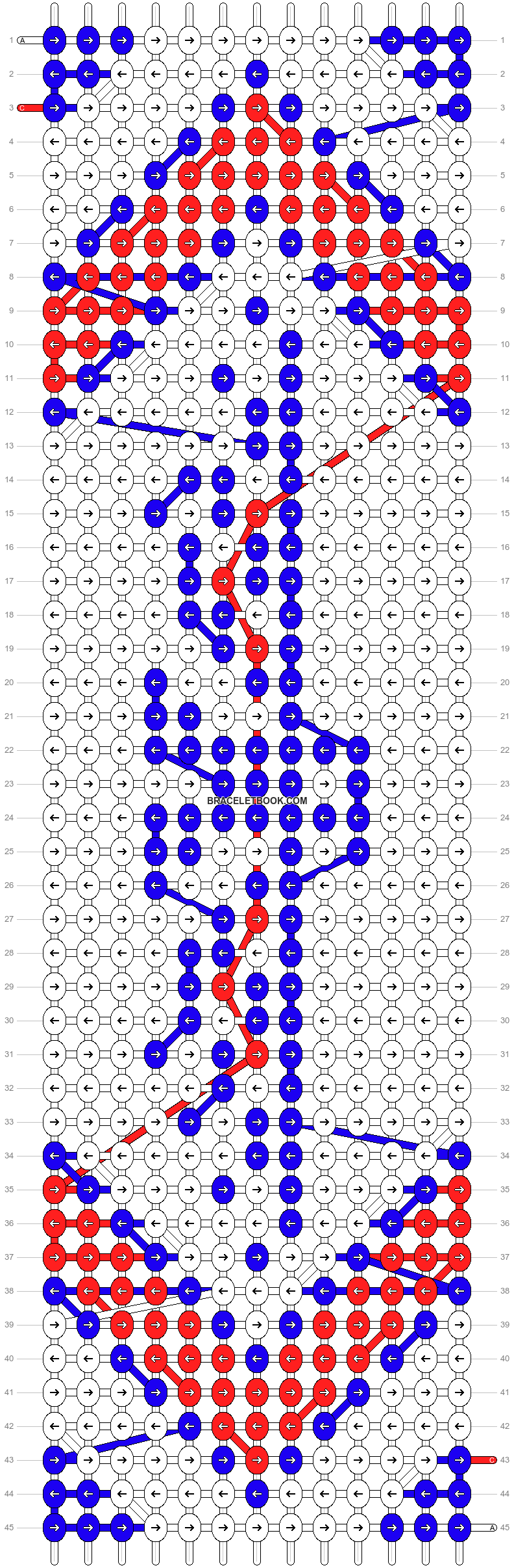 Alpha pattern #38704 variation #90444 pattern