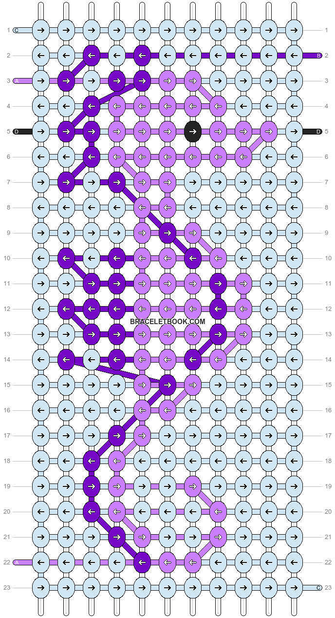 Alpha pattern #52366 variation #90495 pattern