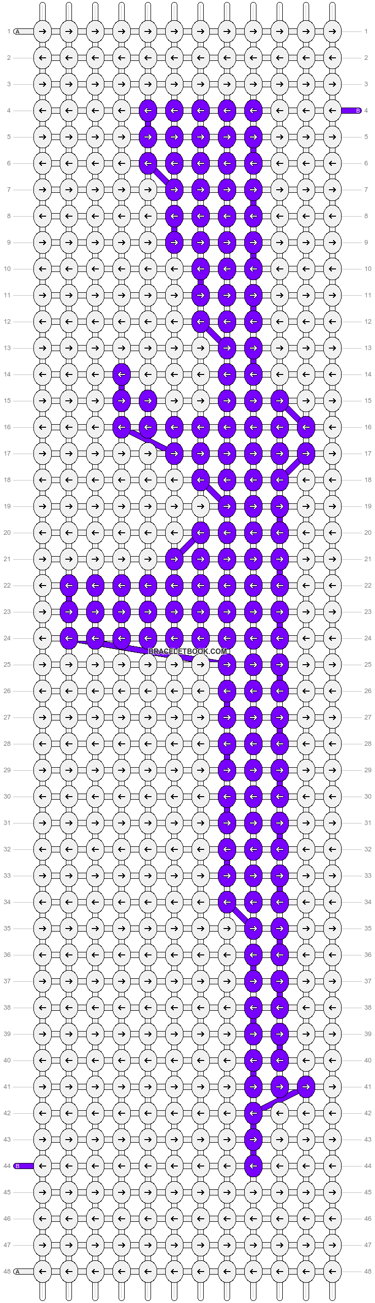 Alpha pattern #6193 variation #90661 pattern