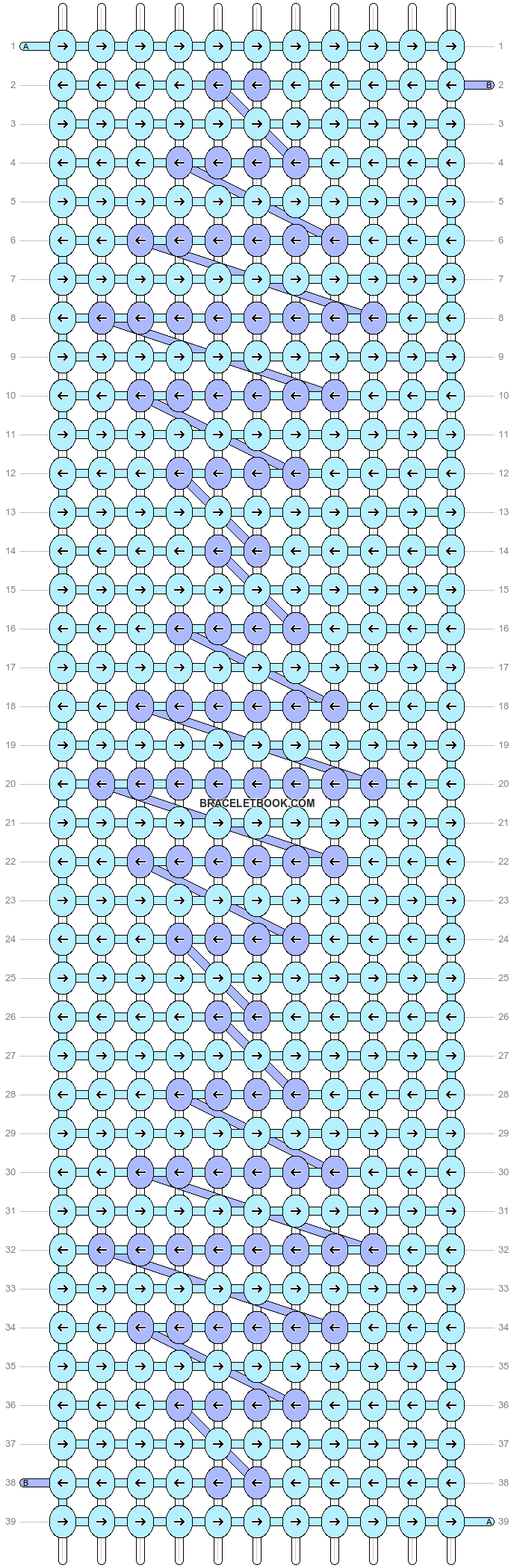 Alpha pattern #53911 variation #90794 pattern