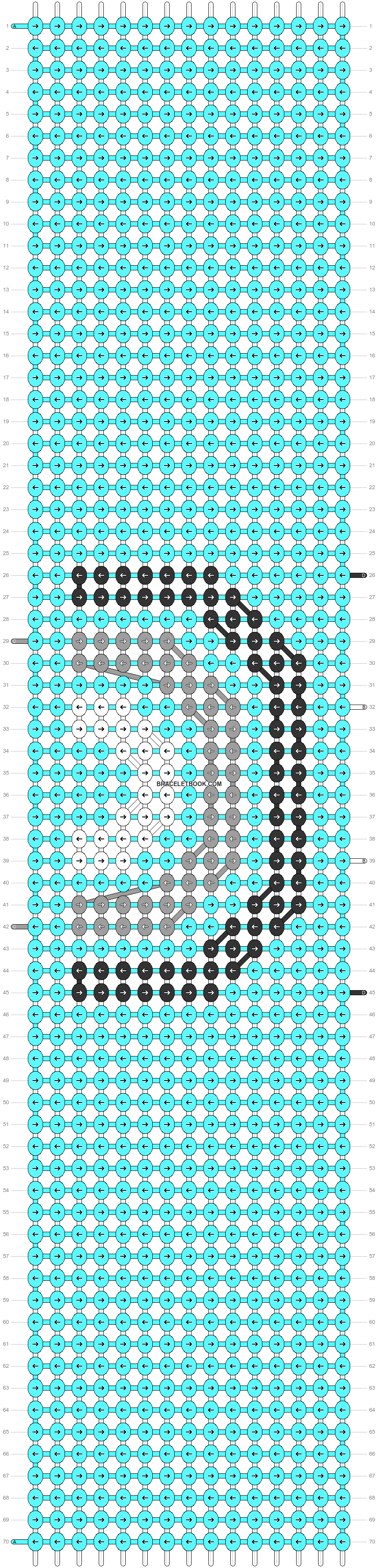 Alpha pattern #54001 variation #91016 pattern