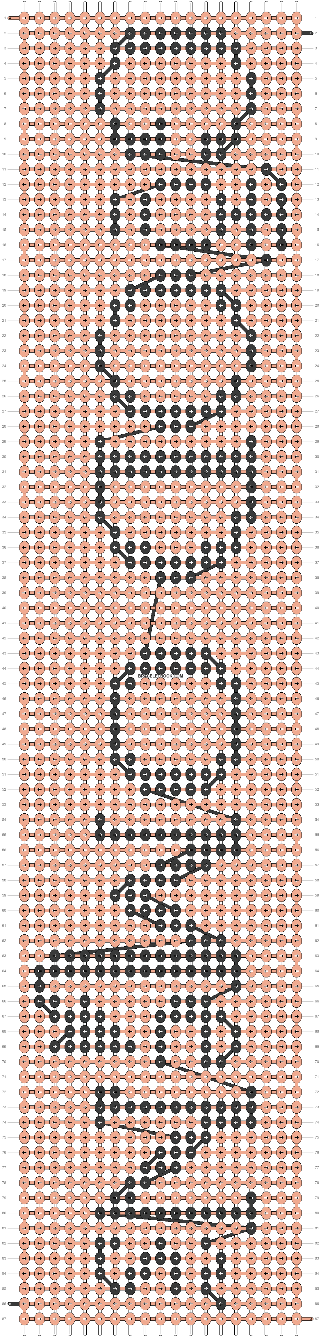 Alpha pattern #14468 variation #91070 pattern