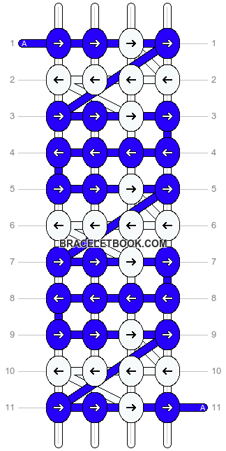 Alpha pattern #704 variation #91122 pattern