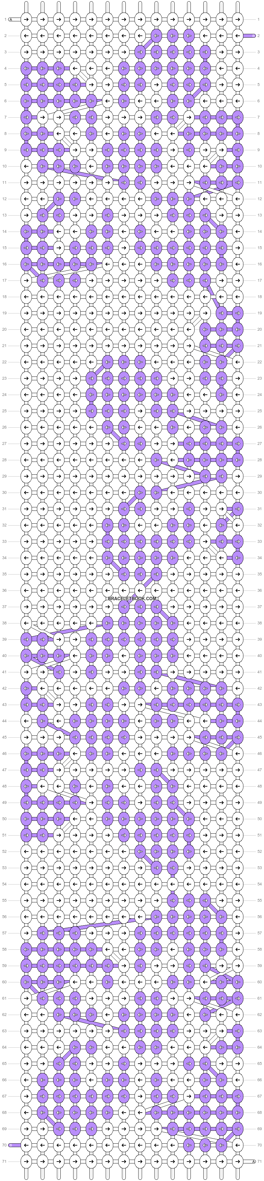 Alpha pattern #4847 variation #91160 pattern