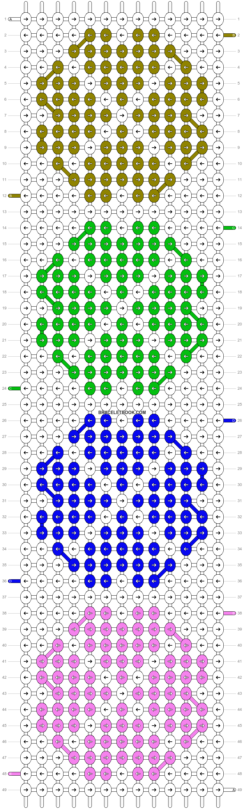 Alpha pattern #54102 variation #91325 pattern