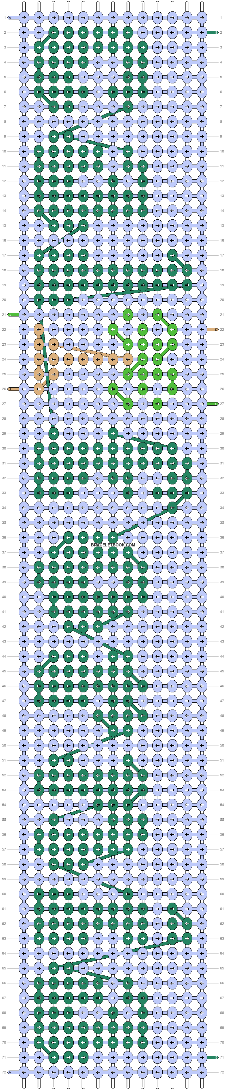 Alpha pattern #54163 variation #91547 pattern