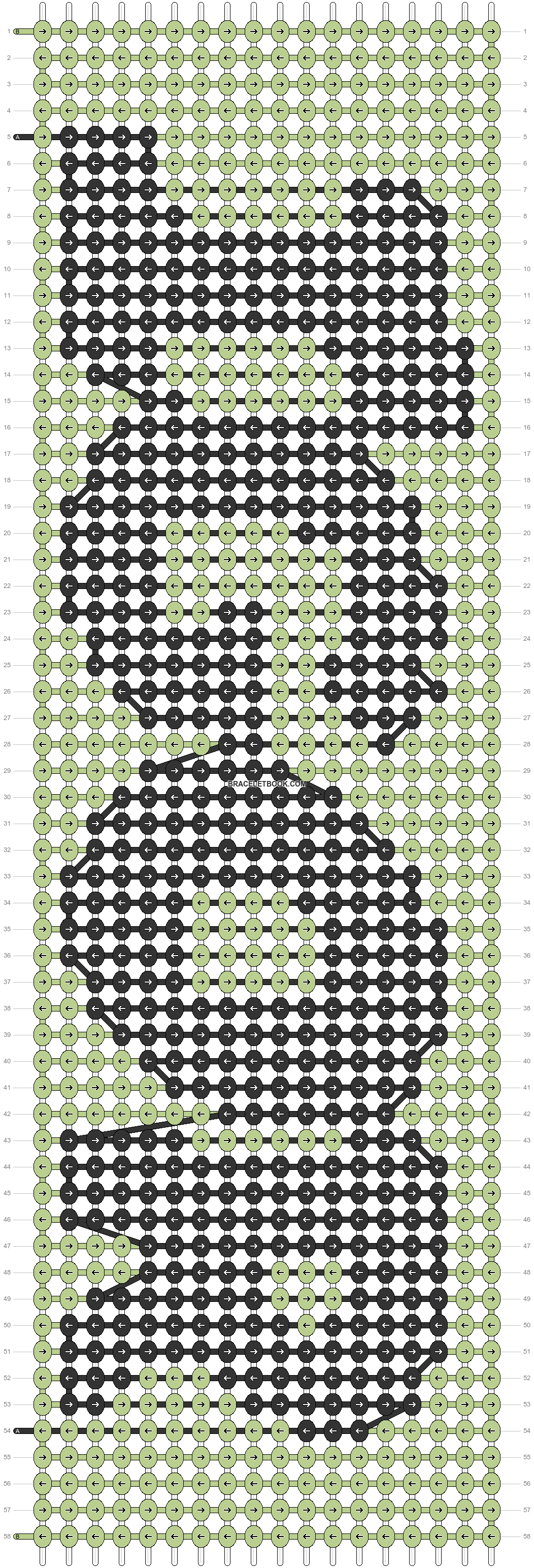 Alpha pattern #53111 variation #91608 pattern