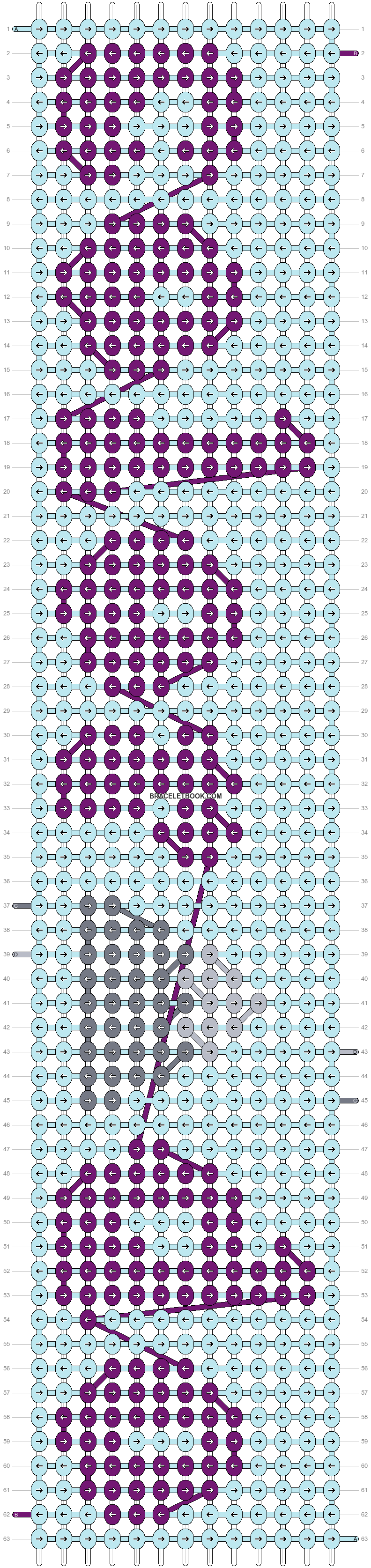 Alpha pattern #54105 variation #91837 pattern