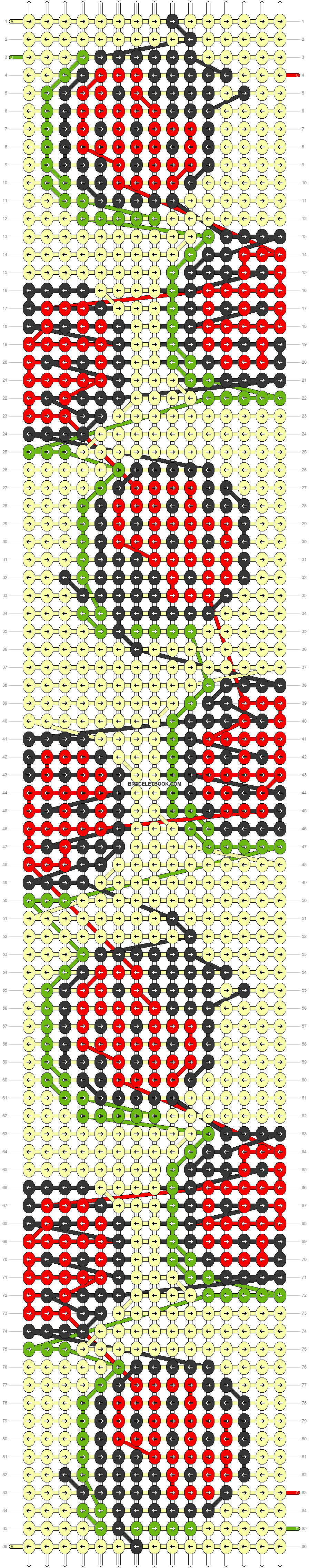 Alpha pattern #33686 variation #92210 pattern
