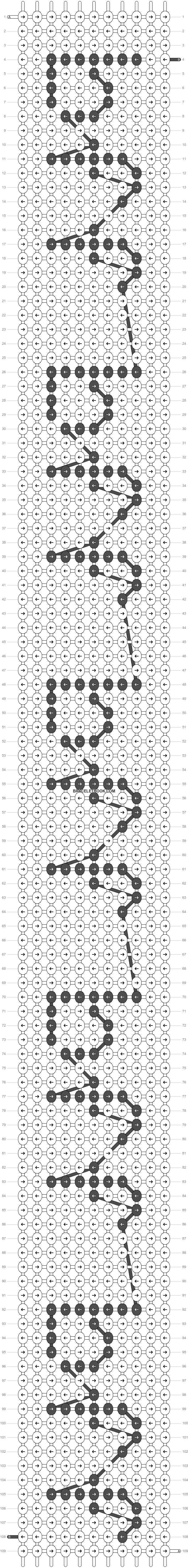 Alpha pattern #6660 variation #92539 pattern