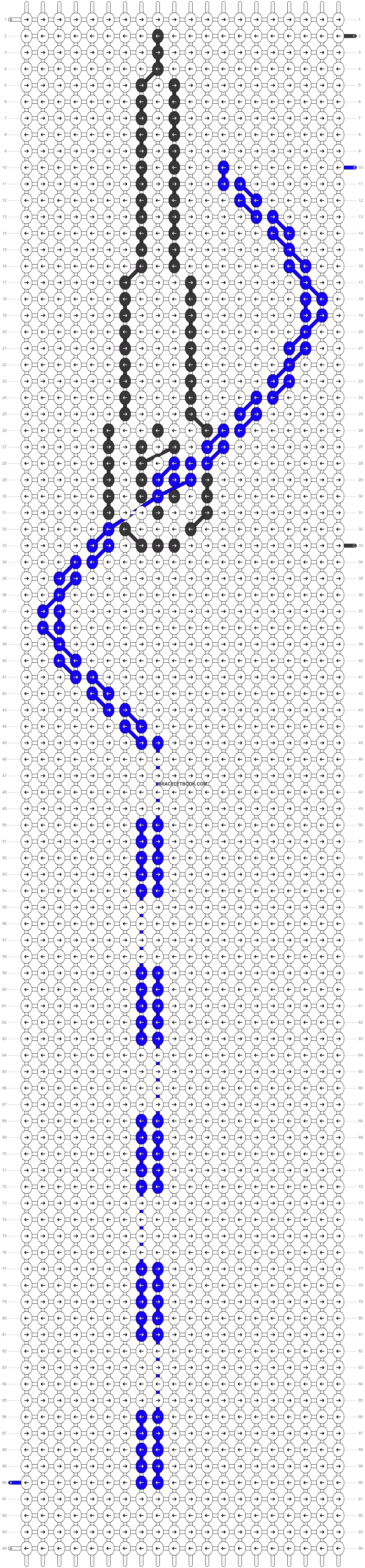 Alpha pattern #9144 variation #92550 pattern