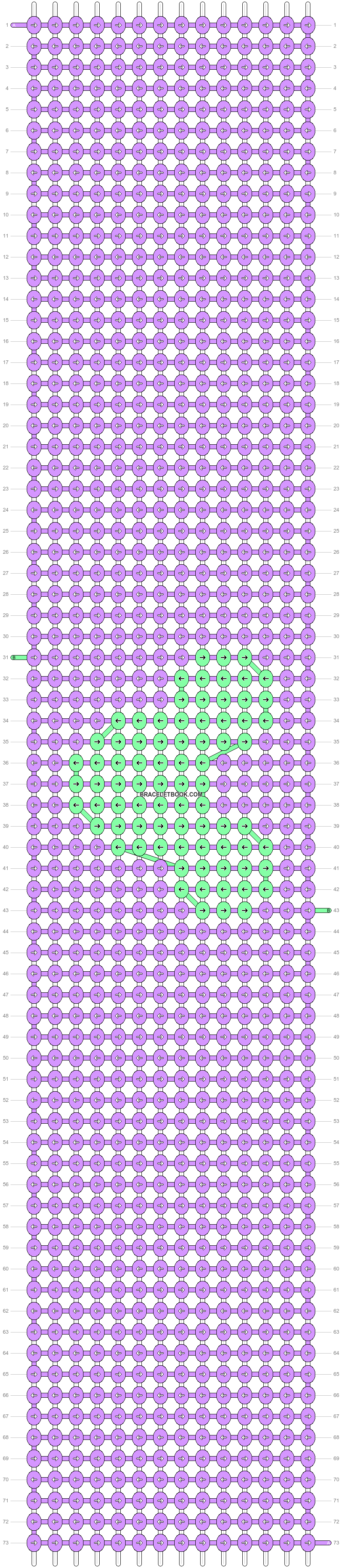 Alpha pattern #54139 variation #92567 pattern