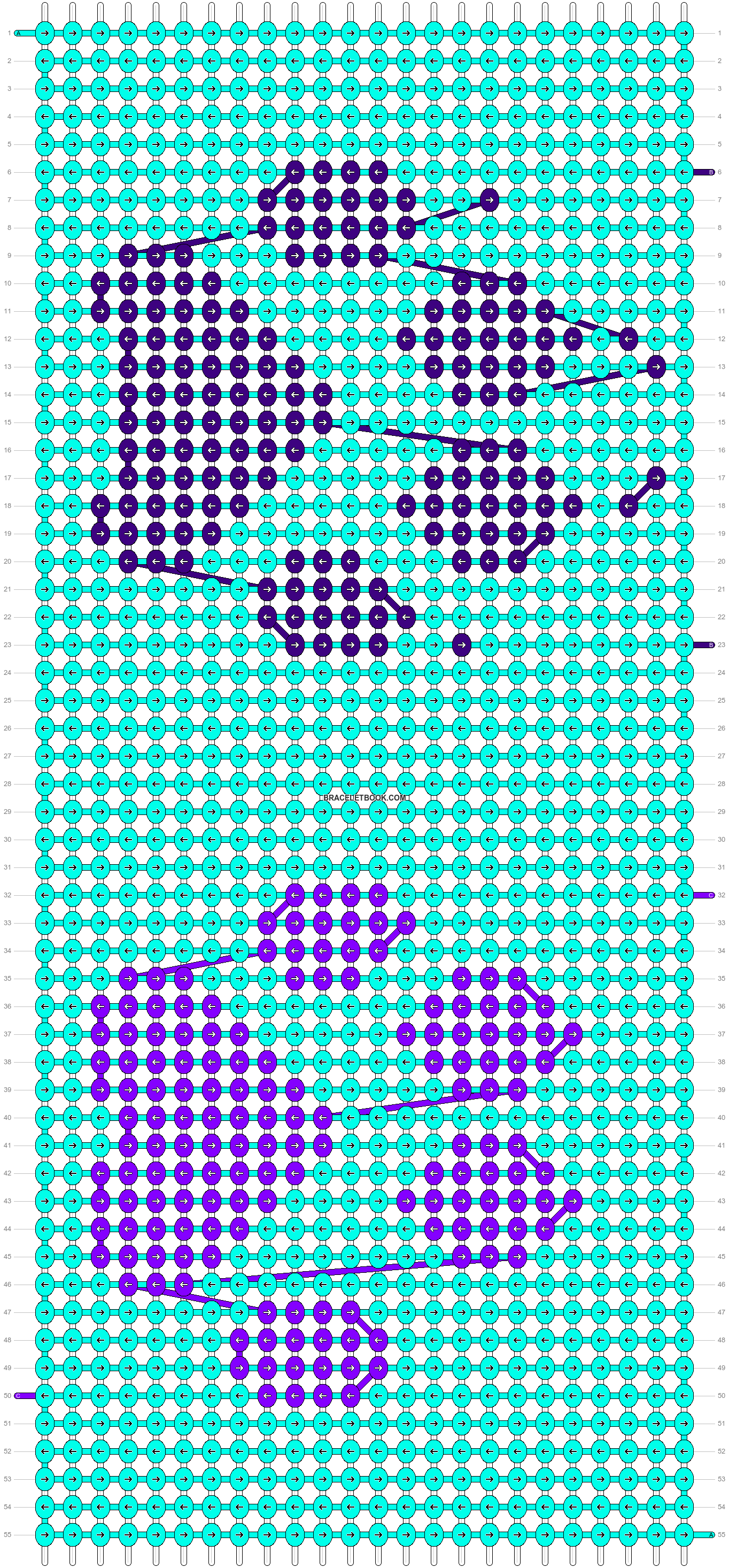 Alpha pattern #19312 variation #92633 pattern