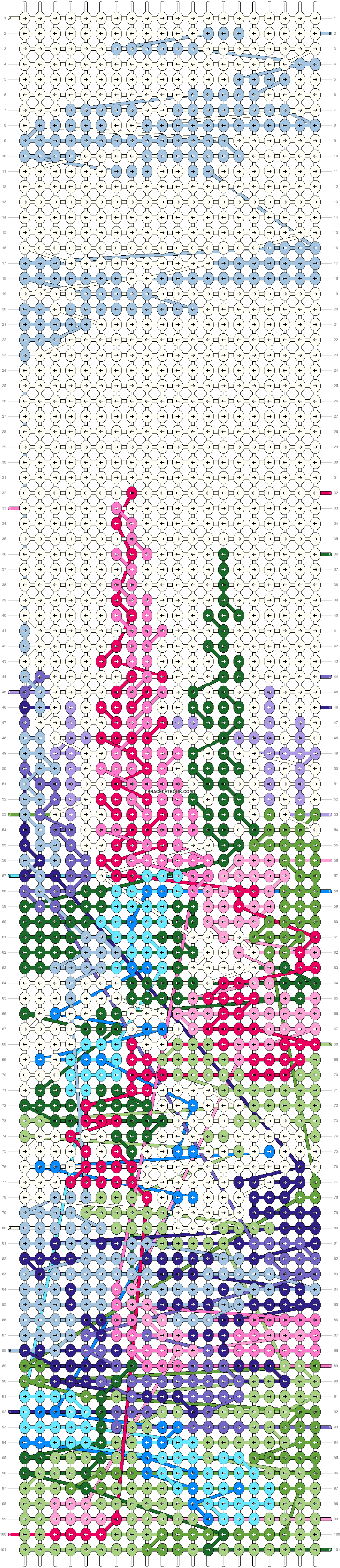 Alpha pattern #43206 variation #93066 pattern