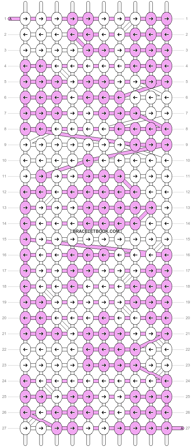 Alpha pattern #1236 variation #93159 pattern