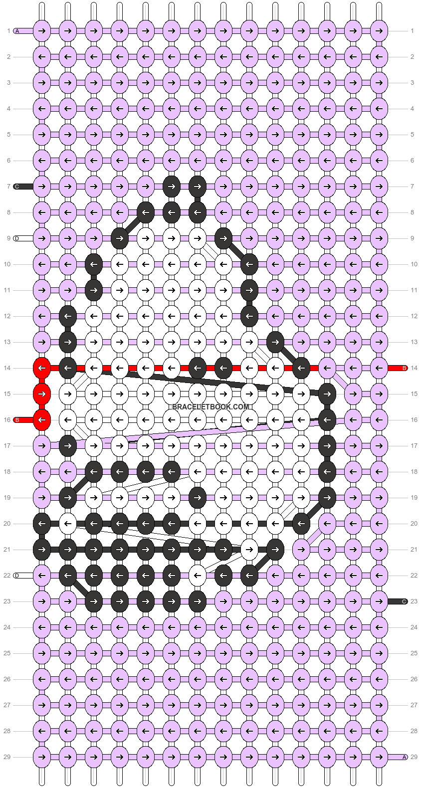 Alpha pattern #31285 variation #93599 pattern