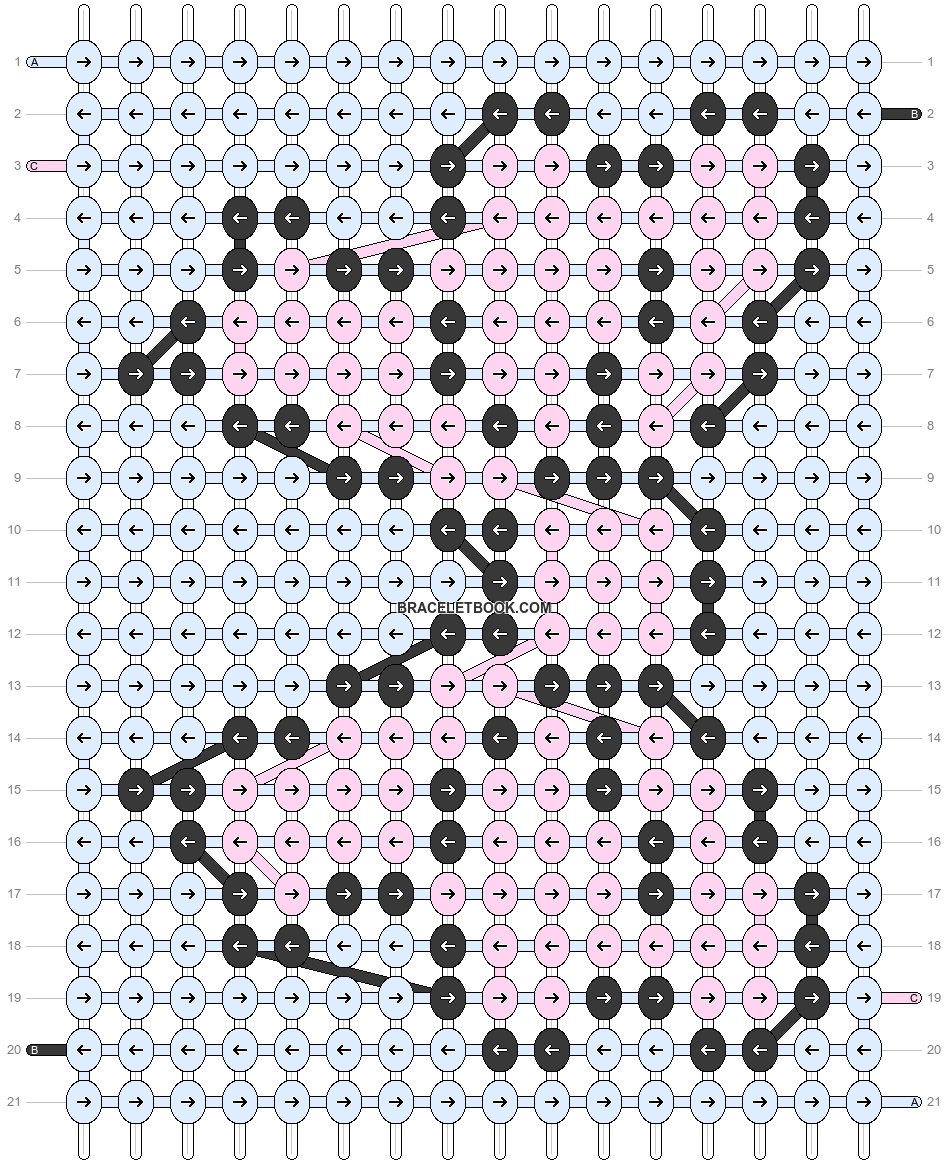 Alpha pattern #18840 variation #93840 pattern