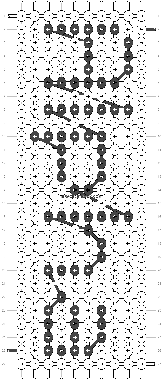 Alpha pattern #696 variation #93917 pattern