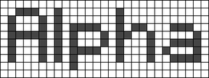 Alpha pattern #696 variation #93917