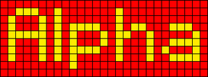 Alpha pattern #696 variation #93929