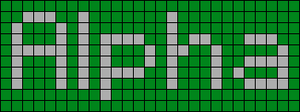 Alpha pattern #696 variation #93935