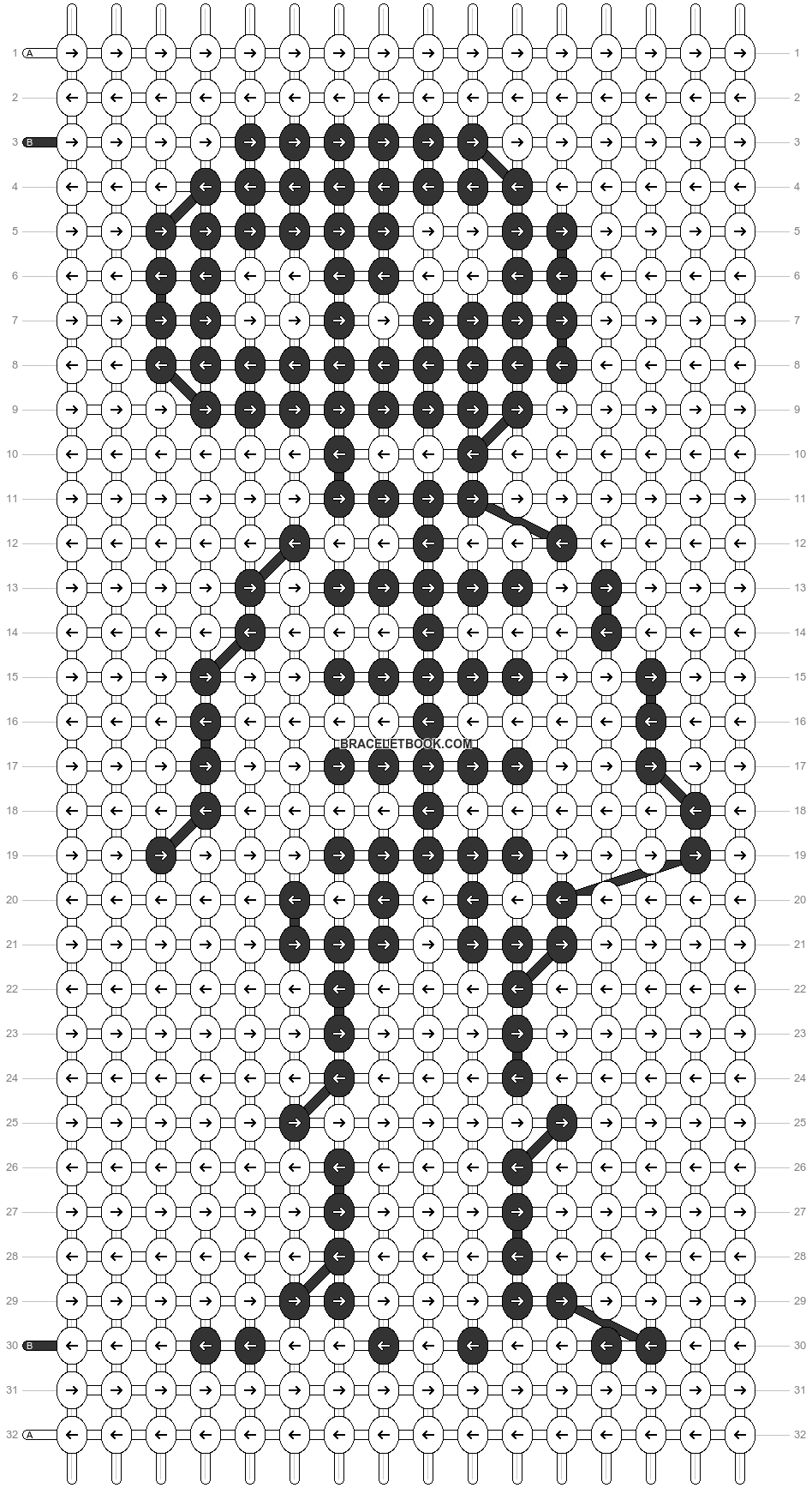 Alpha pattern #54807 variation #94007 pattern