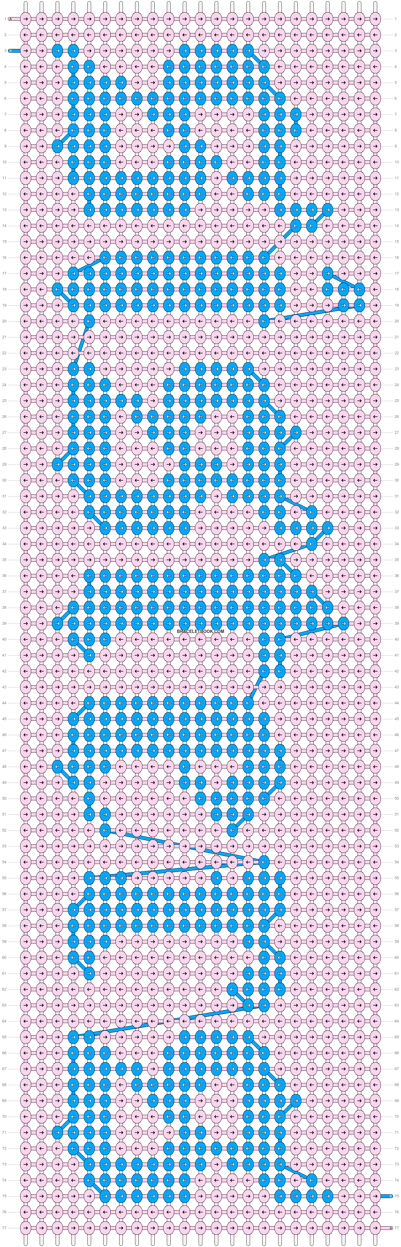 Alpha pattern #48005 variation #94010 pattern